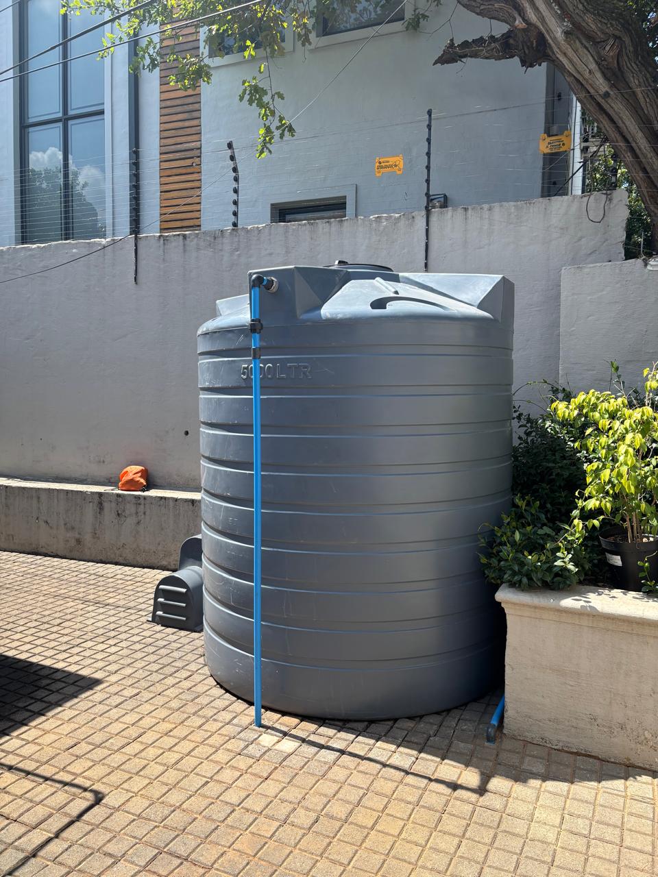 Municipal backup water system installation